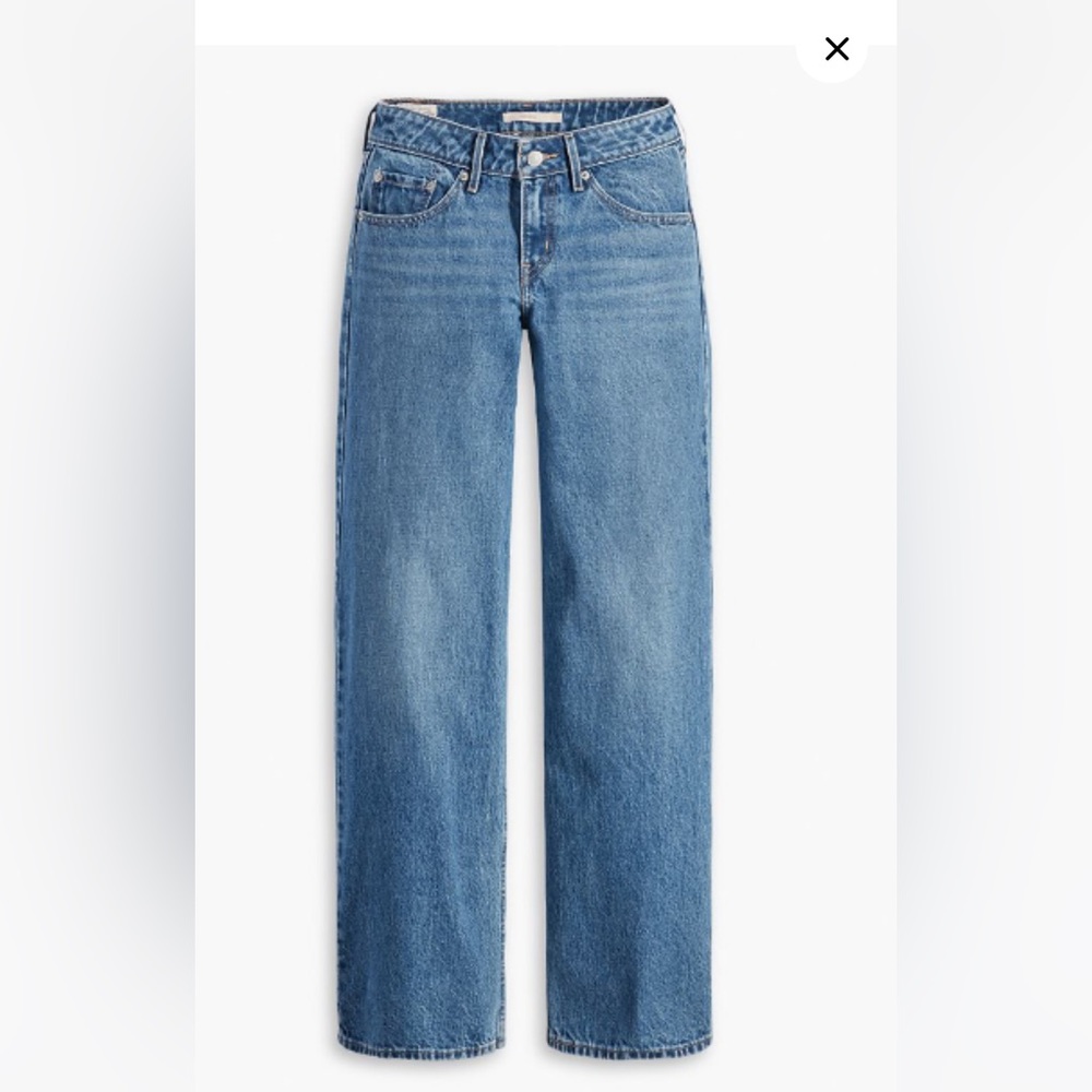 Low & Loose Levi’s jeans, 30x30